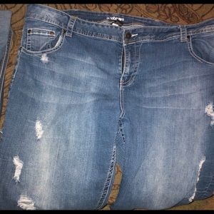 Lane Bryant Denim Capris